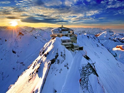 schilthorn, mountain station, switzerland, alpy, hory, švýcarsko
