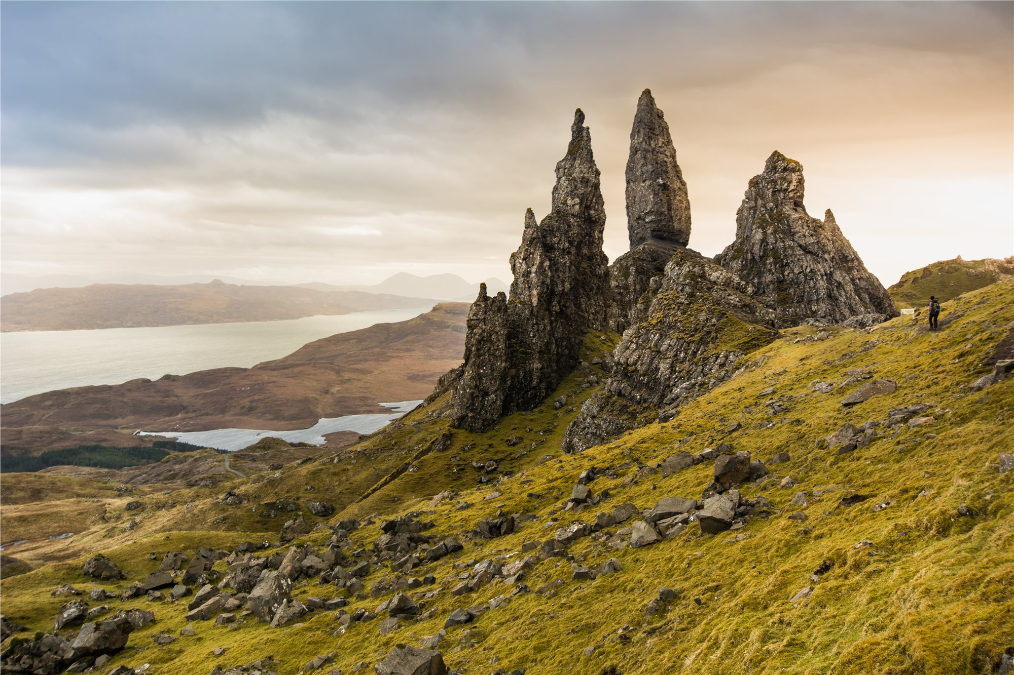 Skotsko - Isle of Skye, Old Man of Storr