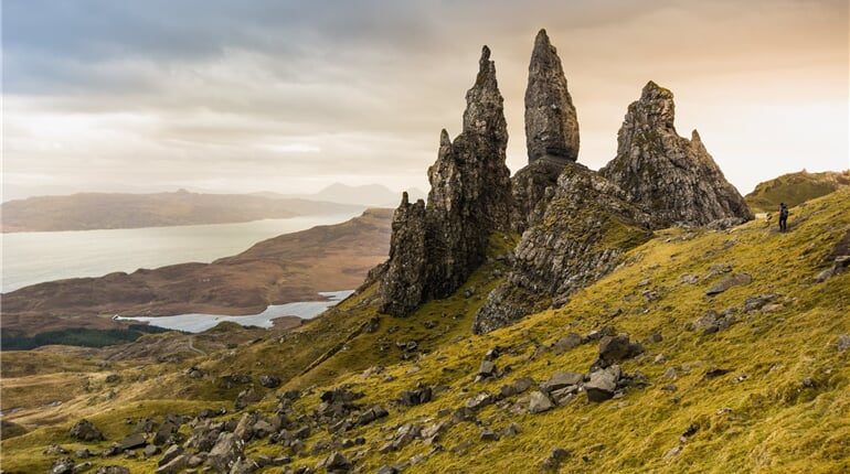 Skotsko - Isle of Skye, Old Man of Storr