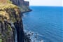 Skotsko - Isle of SKye, vodopád Kilt Rock