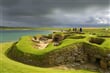 Prehistorická vesnice Jarlshof - Shetlandy - Skotsko
