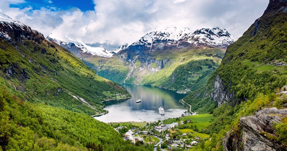 Norsko - Geiranger fjord