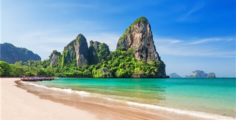 Thajsko - Pohoda na proslulé Railay Beach na Krabi s výletem do džungle