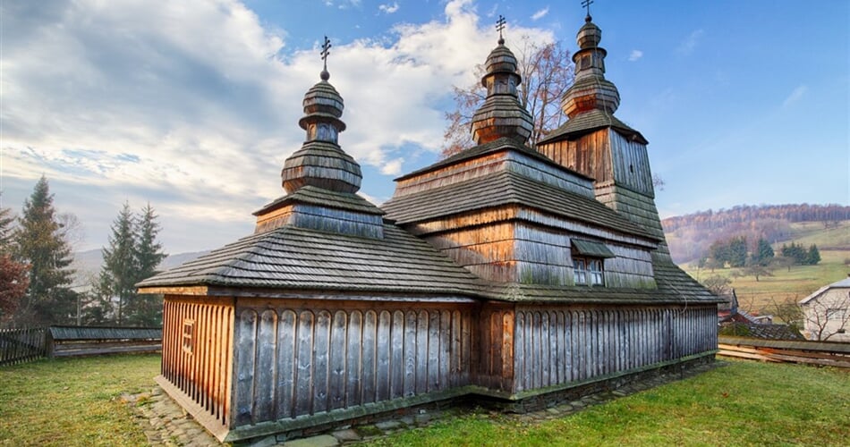 Poznávací zájezd Slovensko - Bodružal, chrám sv. Mikuláše