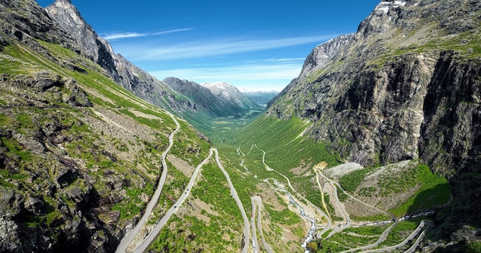 Poznávací zájezd Norsko - Trollstigen - Cesta trollů