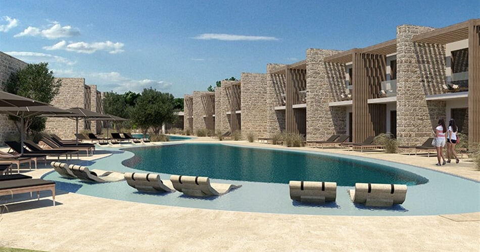 Hotel Utopia Blu: fotografie vybavení exteriérů a interiérů ubytování.