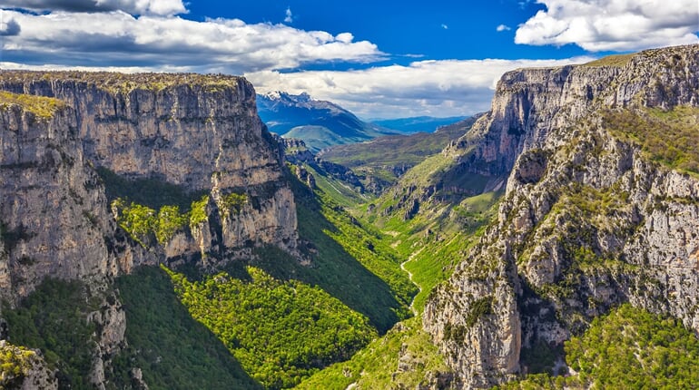 Řecko - kaňon Vikos