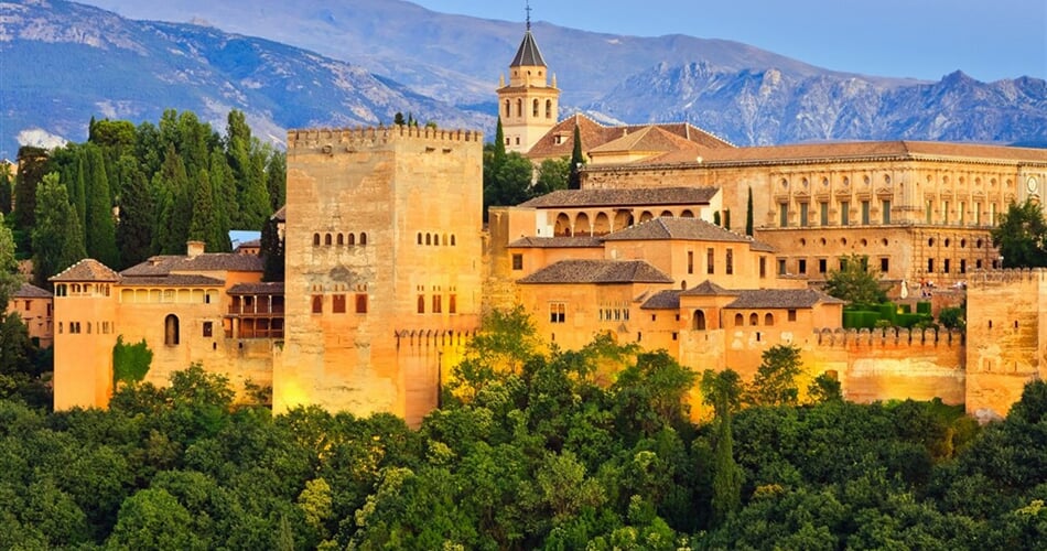 Poznávací zájezd - Španělsko - Andalusie - Granada, palác Alhambra