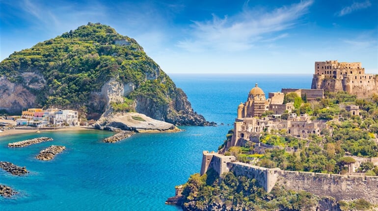 Pobytově poznávací zájezd Itálie - Ischia - Aragonský hrad