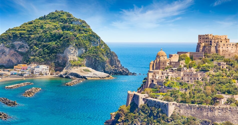 Pobytově poznávací zájezd Itálie - Ischia - Aragonský hrad