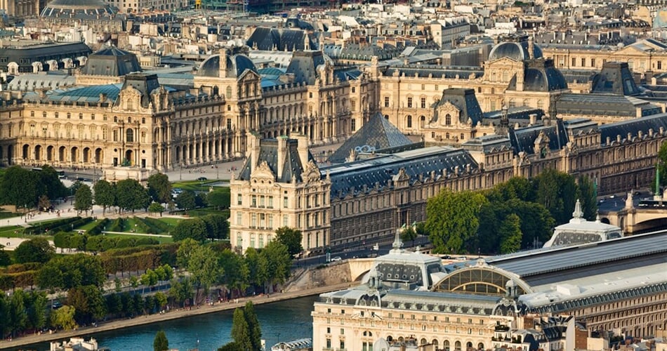 Poznávací zájezd Francie - Paříž - pohled z Eiffelovy věže