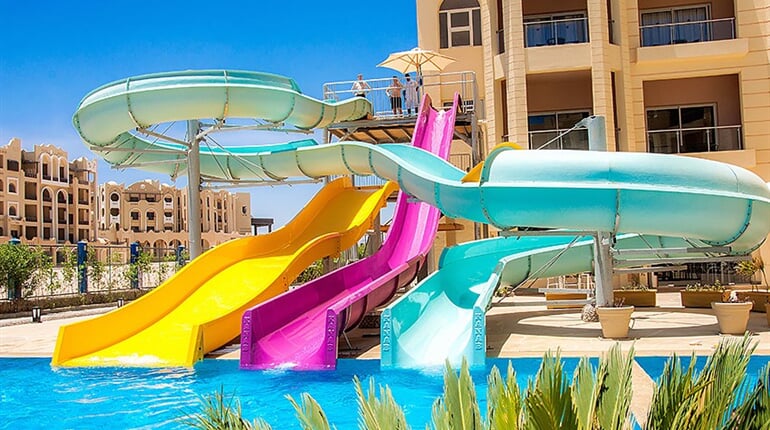 Hotel Tropitel Sahl Hasheesh: fotografie vybavení exteriérů a interiérů ubytování.