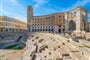 Poznávací zájezd Itálie - Apulie - římský amfiteátr v Lecce