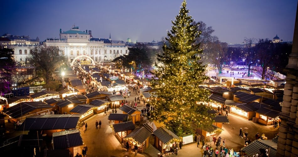 Rakousko - tradiční vánoční trh ve Vídni