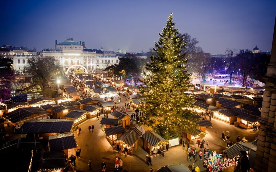 Rakousko - tradiční vánoční trh ve Vídni