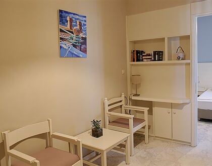 Hotel Kalydna Island: fotografie vybavení exteriérů a interiérů ubytování.
