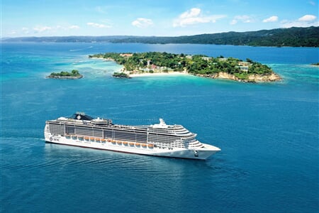 MSC Divina - USA, Panenské o. (americké), Sv.Kryštof a Nevis, Nizozemské Antily, Antigua a Barbuda, ... (z Miami)