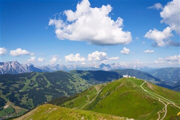Rakousko – Alpské Panorama Saalbachu S Kartou