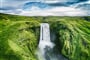 Poznávací zájezd Island - vodopád Skogafoss