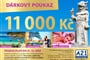 A21 - Dárkový poukaz v hodnotě 11000Kč