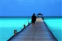 maldives, the pier, bridge, maledivy, moře, exotika