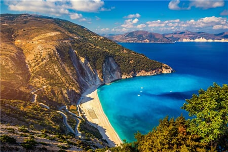 Řecko - Ostrov Kefalonia a Odysseova Ithaka s jógou