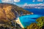 Řecko - ostrov Kefalonia - pláž Myrthos