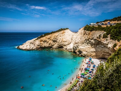 Porto Katsiki, nejkrásnější pláž ostrova Lefkada