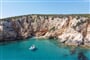 Vyjížďky na člunu, Sant Antioco, Sardinie