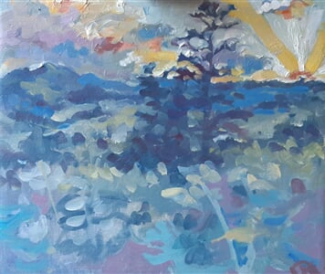 Západ ve Vysokých Tatrách