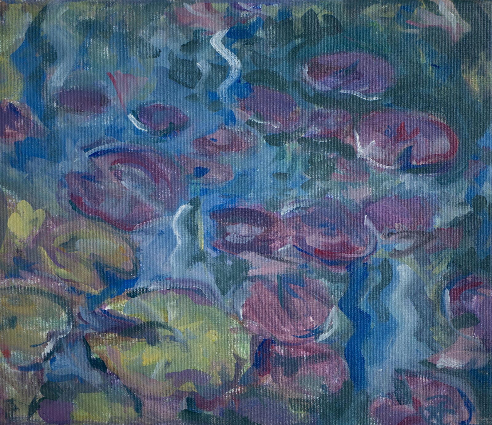 Adéla Topolová: Vlnění, 30 × 35 cm
