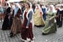 Česká republika - Český Krumlov - Slavnosti pětilisté růže, vrcholem programu je velký průvod městem v historických kostýmech