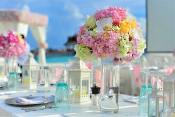 decor, decorations, florist, svatba, květiny, dekorace, restaurace