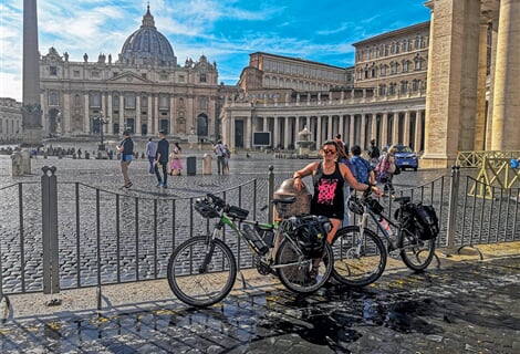 Z Toskánska až do Říma na kole - Via Francigena