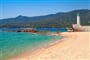 liduprázdné pláže u Propriana - ostrov Korsika
