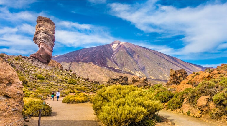 Pohled na vrchol Pice Del Teide - Tenerife