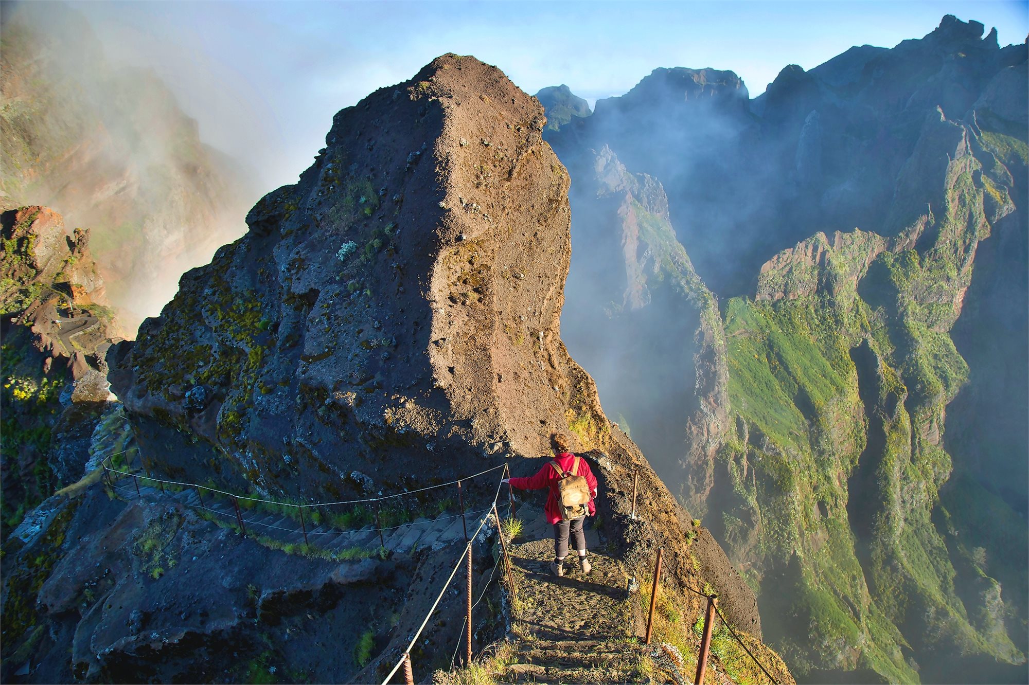 Turistika na Pico Ruivo - ostrov Madeira