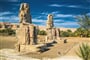 Egypt - Memnonovy kolosy v Luxoru