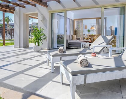 Hotel Jaz Costa Mares: fotografie vybavení exteriérů a interiérů ubytování.