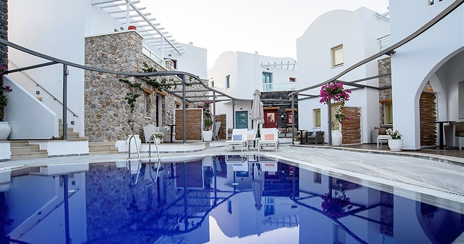 Hotel La Mer Deluxe: fotografie vybavení exteriérů a interiérů ubytování.