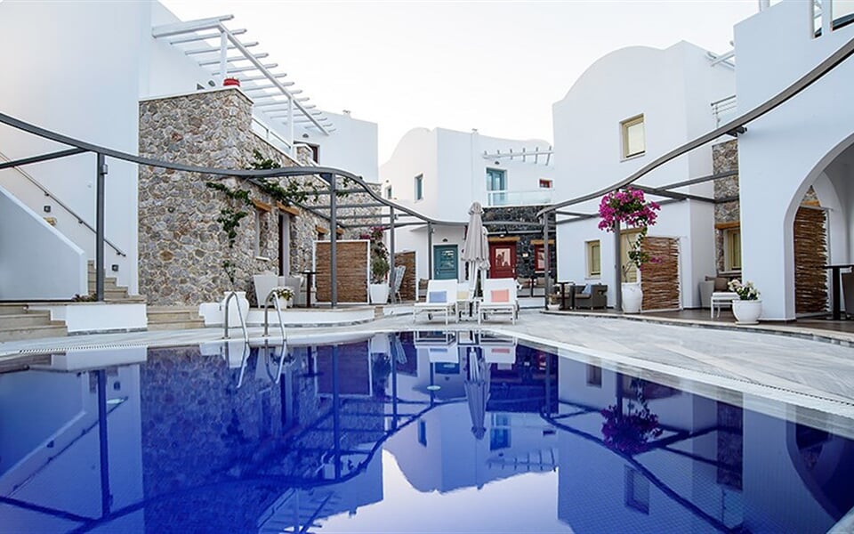 Hotel La Mer Deluxe: fotografie vybavení exteriérů a interiérů ubytování.