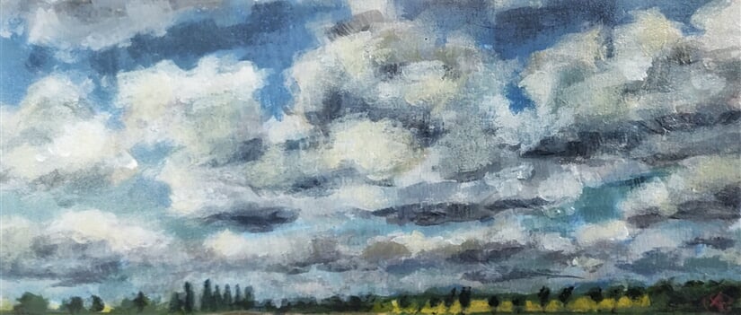 Cloudy alley