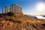 Řecko - mys Sounion - Poseidonův chrám