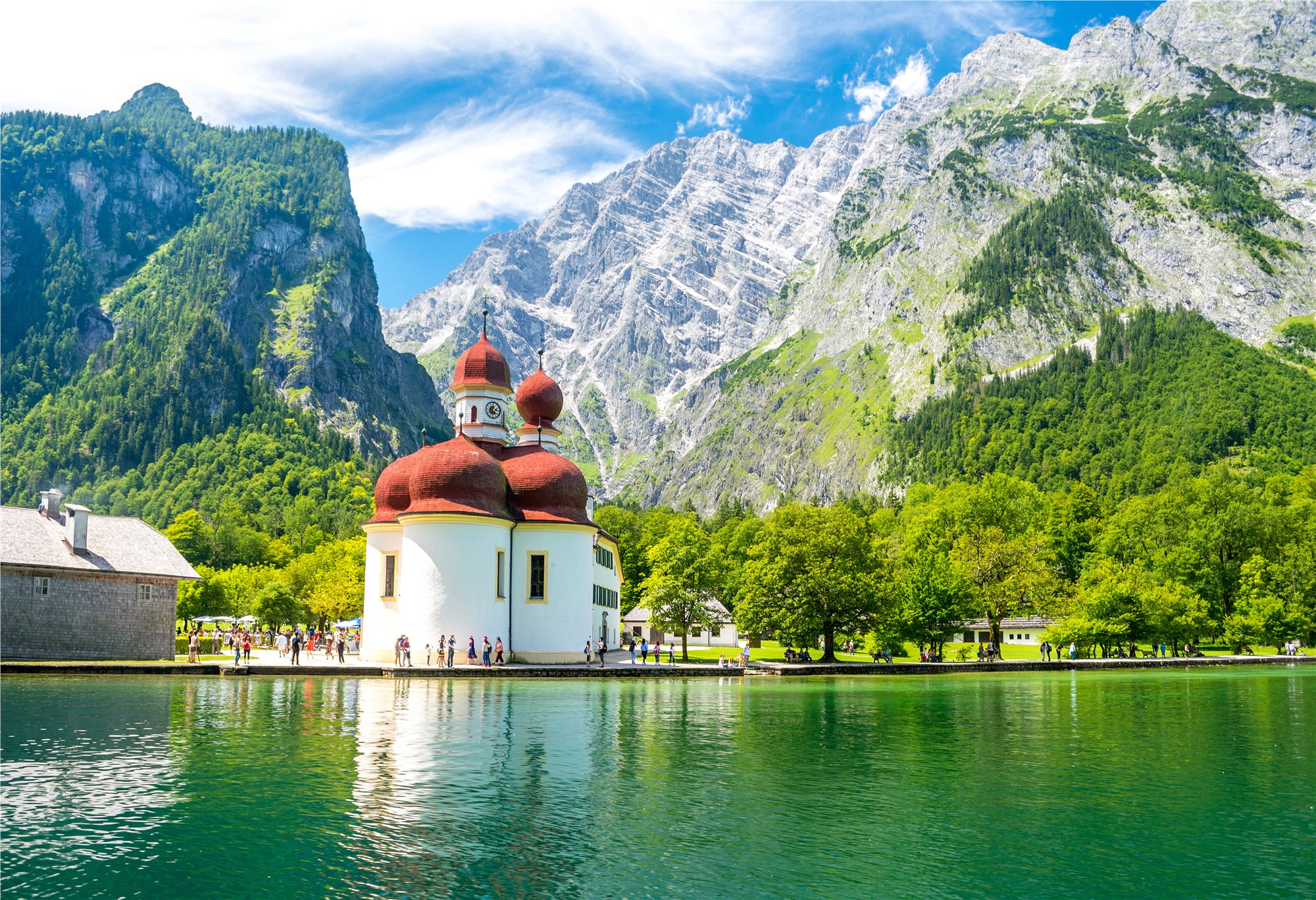 Německo - pohádkové jezero Königssee