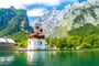 Německo - pohádkové jezero Königssee