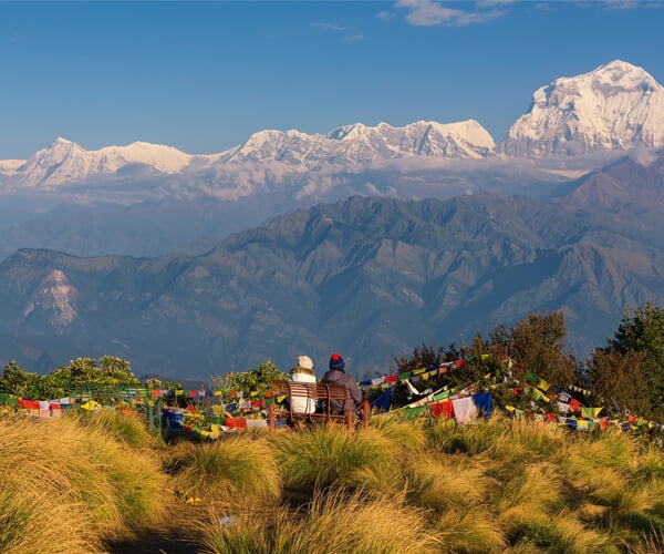 Nepál - svět osmitisícovek s nenáročným okruhem pod Annapurnou s polopenzí