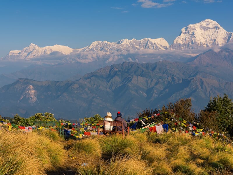 Nepál - svět osmitisícovek s nenáročným okruhem pod Annapurnou s polopenzí
