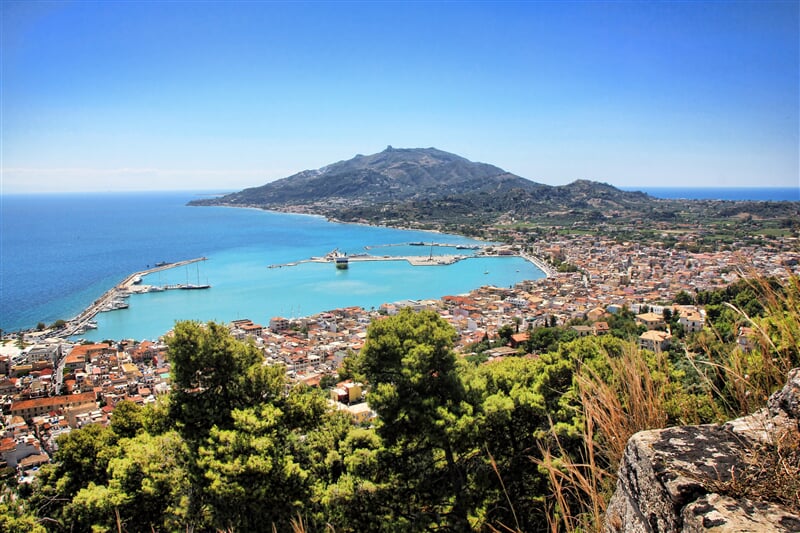 Zakynthos, nebo-li Chora, hlavní město ostrova Zakynthos