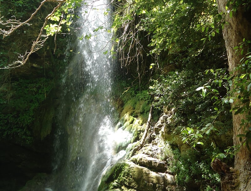 Vodopády na ostrově Kythira