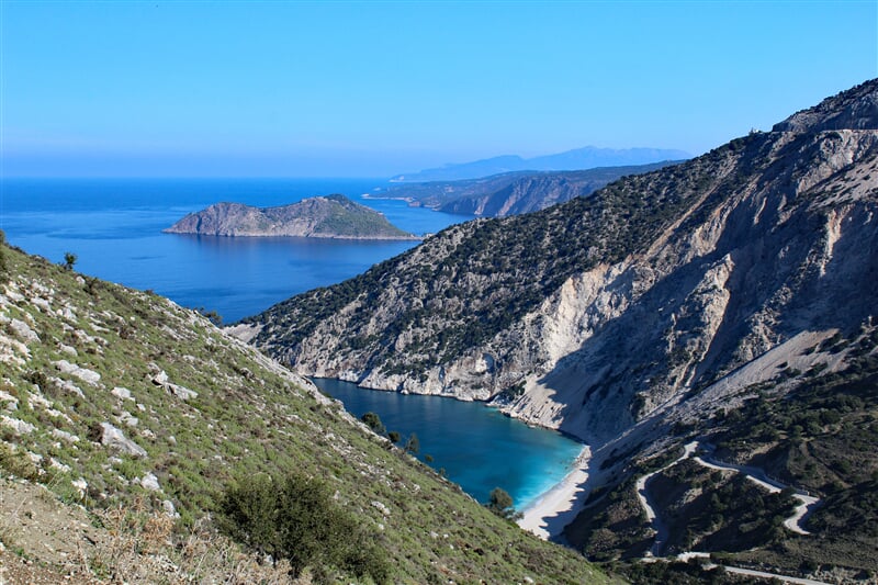 Myrtosbeach na Kefalonii v Řecku (greece, kefalonia, myrtosbeach, řecko)